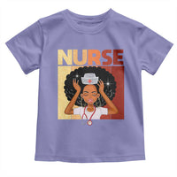 Strong Black Nurse Toddler T Shirt Black History Medical Professional Gift - Wonder Print Shop