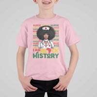 I Am Black History T Shirt For Kid Black History Month Nurse Gift - Wonder Print Shop