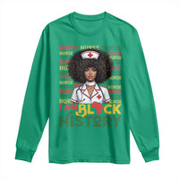 I Am Black History Long Sleeve Shirt Black History Month Nurse Gift - Wonder Print Shop