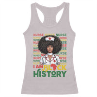 I Am Black History Racerback Tank Top Black History Month Nurse Gift - Wonder Print Shop