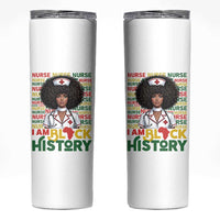 I Am Black History Skinny Tumbler Black History Month Nurse Gift - Wonder Print Shop
