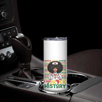 I Am Black History Skinny Tumbler Black History Month Nurse Gift - Wonder Print Shop
