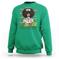 I Am Black History Sweatshirt Black History Month Nurse Gift - Wonder Print Shop