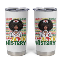 I Am Black History Tumbler Cup Black History Month Nurse Gift - Wonder Print Shop