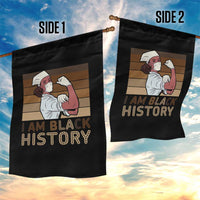 Proud Black Nurse Garden Flag I Am Black History - Wonder Print Shop
