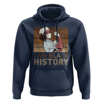 Proud Black Nurse Hoodie I Am Black History - Wonder Print Shop
