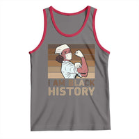 Proud Black Nurse Tank Top I Am Black History - Wonder Print Shop