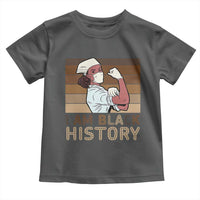 Proud Black Nurse Toddler T Shirt I Am Black History - Wonder Print Shop