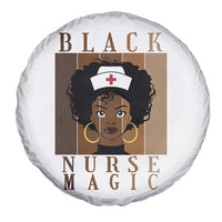Black Nurse Magic Spare Tire Cover Black History Month Nurse Gift - Wonder Print Shop