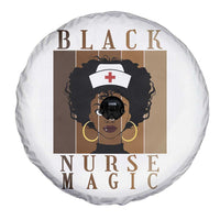 Black Nurse Magic Spare Tire Cover Black History Month Nurse Gift - Wonder Print Shop