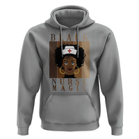 Black Nurse Magic Hoodie Black History Month Nurse Gift - Wonder Print Shop