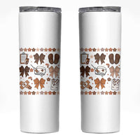 Proud Black Nurse Skinny Tumbler Gift For African Nurse Black History - Wonder Print Shop