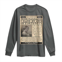 Madam C.J. Walker Long Sleeve Shirt I Made My Own Opportunity - Wonder Print Shop