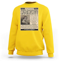Madam C.J. Walker Sweatshirt I Made My Own Opportunity - Wonder Print Shop