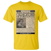 Madam C.J. Walker T Shirt I Made My Own Opportunity - Wonder Print Shop
