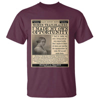 Madam C.J. Walker T Shirt I Made My Own Opportunity - Wonder Print Shop