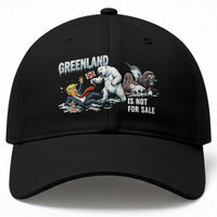 Greenland Not For Sale Baseball Cap Political Humor Gift
