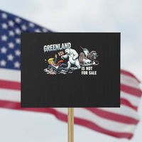 Greenland Not For Sale Protest Sign Political Humor Gift