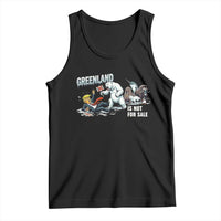 Greenland Not For Sale Tank Top Political Humor Gift