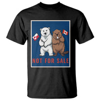 Funny Polar Bear And Beaver Political Protest T Shirt Not For Sale