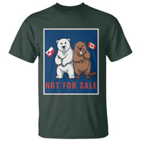 Funny Polar Bear And Beaver Political Protest T Shirt Not For Sale