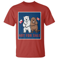 Funny Polar Bear And Beaver Political Protest T Shirt Not For Sale