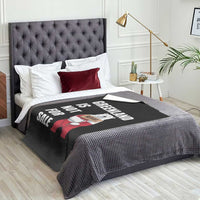 Greenland Not For Sale Throw Blanket Anti Authoritarian Political Gag Gift