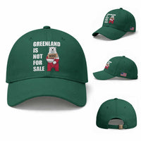 Greenland Not For Sale Baseball Cap Anti Authoritarian Political Gag Gift