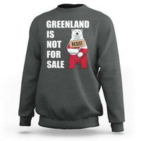 Greenland Not For Sale Sweatshirt Anti Authoritarian Political Gag Gift