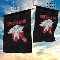 Greenland Is Not For Sale Garden Flag Support Greenlander Gift
