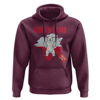 Greenland Is Not For Sale Hoodie Support Greenlander Gift