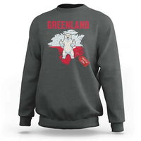 Greenland Is Not For Sale Sweatshirt Support Greenlander Gift