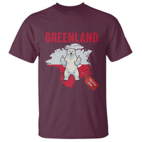 Greenland Is Not For Sale T Shirt Support Greenlander Gift