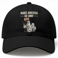 Make America Go Away Baseball Cap Greenland Support Gift
