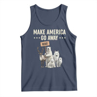 Make America Go Away Tank Top Greenland Support Gift