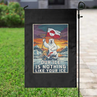 Funny Our Ice Is Nothing Like Your Ice Garden Flag Greenland Support Gift