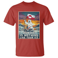 Funny Our Ice Is Nothing Like Your Ice T Shirt Greenland Support Gift
