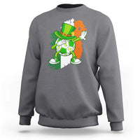 Funny Dabbing Soccer Ball Sweatshirt St Patricks Day