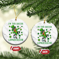 I Am The Soccer Leprechaun Ceramic Ornament Funny Irish Soccer