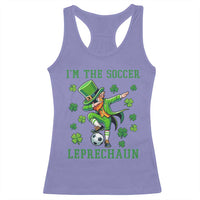 I Am The Soccer Leprechaun Racerback Tank Top Funny Irish Soccer
