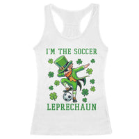 I Am The Soccer Leprechaun Racerback Tank Top Funny Irish Soccer