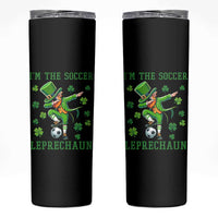 I Am The Soccer Leprechaun Skinny Tumbler Funny Irish Soccer