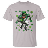 Leprechaun Football Dabbing Pose T Shirt Lucky Irish Gift
