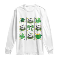 St Patricks Day Soccer Long Sleeve Shirt Irish Pride Gift