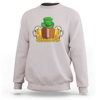 Funny Leprechaun Hat American Football Sweatshirt