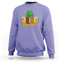 Funny Leprechaun Hat American Football Sweatshirt