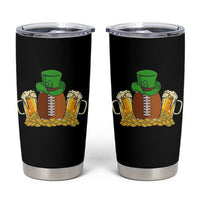 Funny Leprechaun Hat American Football Tumbler Cup