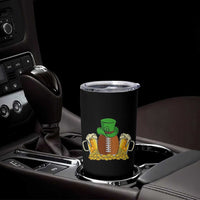 Funny Leprechaun Hat American Football Tumbler Cup