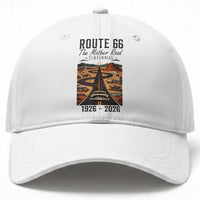Route Highway 66 Mother Road Baseball Cap Vintage Distressed Road Trip Adventure