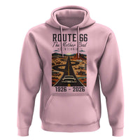 Route Highway 66 Mother Road Hoodie Vintage Distressed Road Trip Adventure